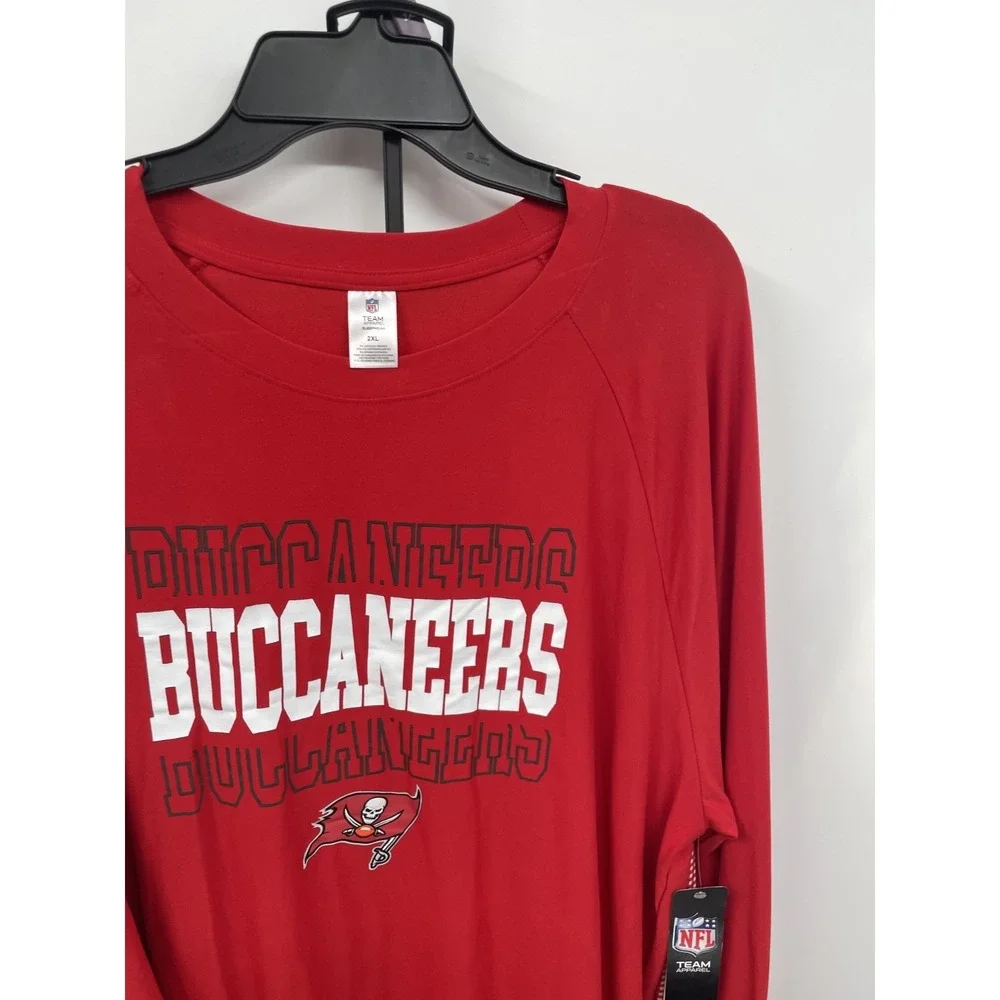 NFL Team Apparel‎ Pajama Set Men's 2XL Red Tampa Bay Buccaneers Sleepwear NWT